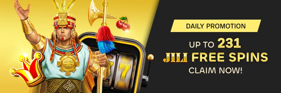 সর্বোচ্চ 231 JILI Free Spins অফারের জন্য অপারেটরের প্রচারণামূলক ব্যানার